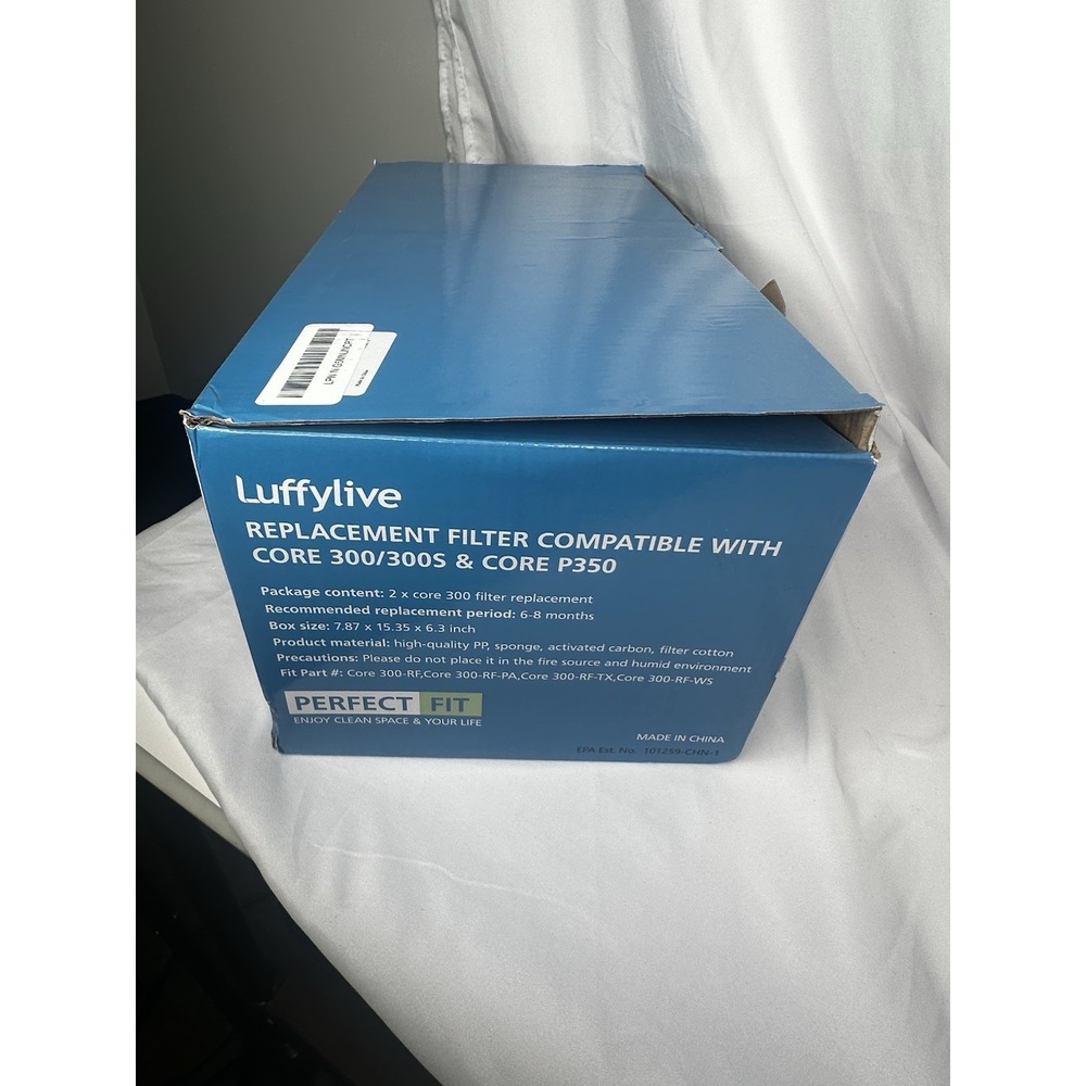 Luffylive 2 Pack Core 300 300S P350 True HEPA Replacement Filters Yellow Pet - Picture 6 of 12